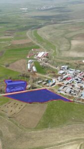 Erzurum Satılık Çiftlik Yüzme Havuzlu • 6 Binalı Mandıra • Verimli Tarla